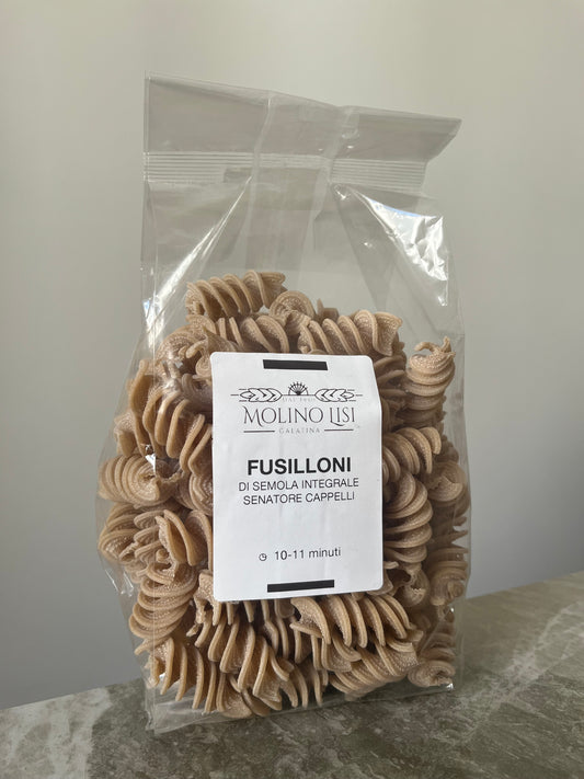 Fusilloni di semola integrale "Senatore Cappelli"