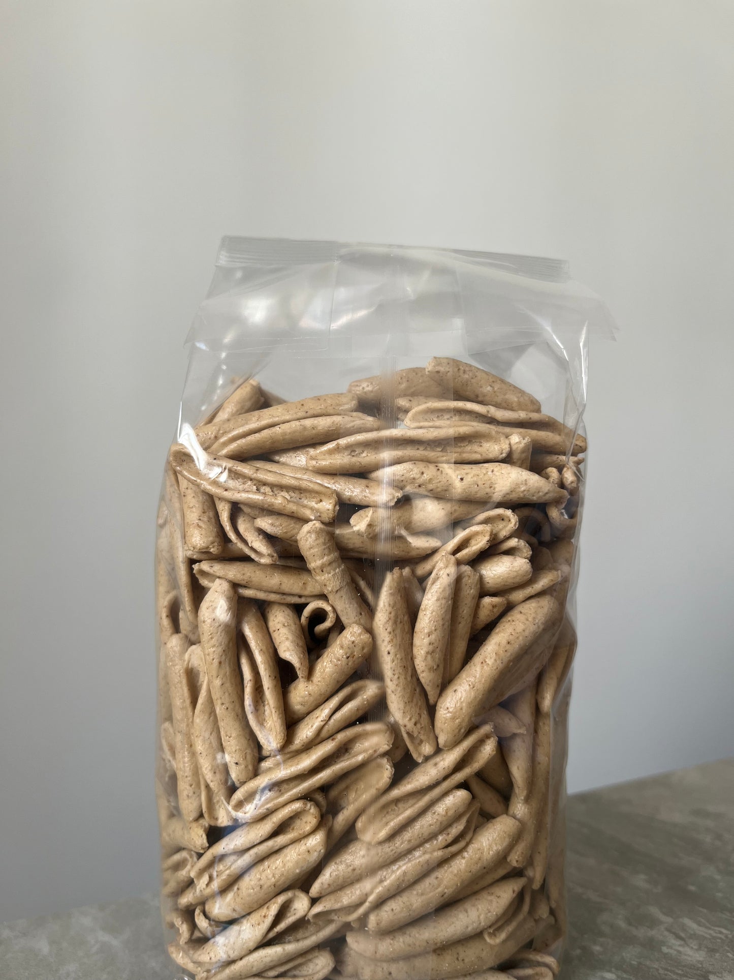 Cavatelli di semola di grano duro e farina di grano tostato