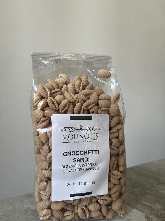 Gnocchetti di semola integrale "Senatore Cappelli"